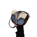 New Fashion Two Straps All Seasons Color-Blocked Light Lady Lock Handbags with Nylon Lining Portable 2026 for Women See Reviews