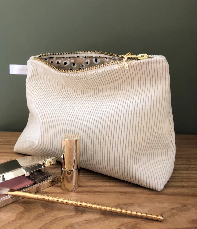 New Luxury Velvet Beauty Cosmetic Bag Corduroy Beauty Cosmetic Bag Velvet