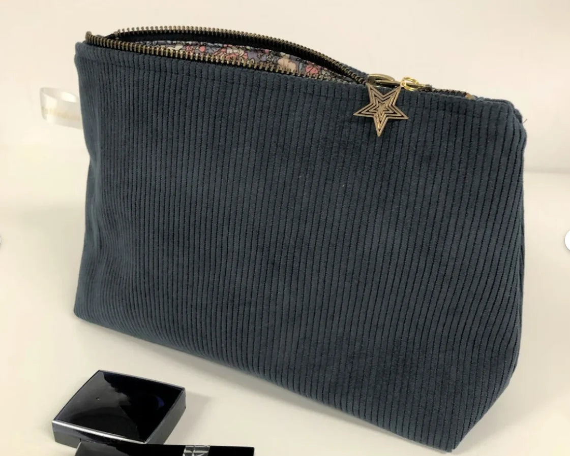 New Luxury Velvet Beauty Cosmetic Bag Corduroy Beauty Cosmetic Bag Velvet