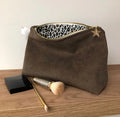 New Luxury Velvet Beauty Cosmetic Bag Corduroy Beauty Cosmetic Bag Velvet