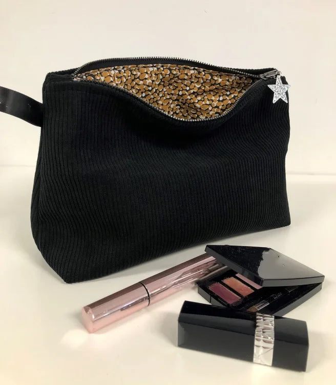 New Luxury Velvet Beauty Cosmetic Bag Corduroy Beauty Cosmetic Bag Velvet