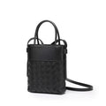 New Sheepskin Woven Women's Bags Casual Fashion Ladies Handbags Crossbody Bags Genuine Leather Small Bags Mobile Phone Bags