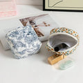 Nylon Makeup Beautiful Tote Travel Women Toiletry Hanging Cosmetic Top Handle Bag