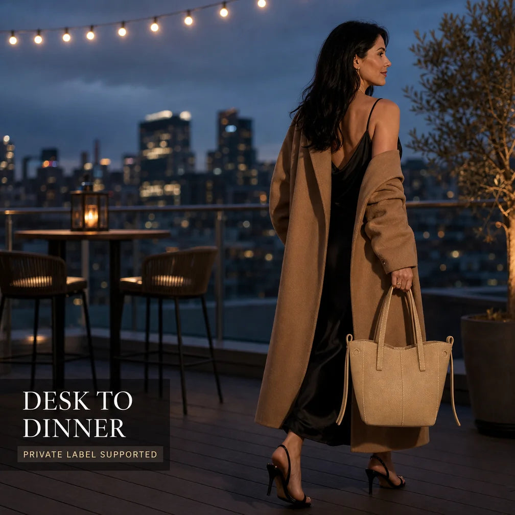 OEM ODM Custom Logo Shoulder Bag Single Strap Portable Lady Handbag Cotton Lining Low MOQ Wholesale Manufacturer