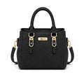 OEM ODM PU Leather Satchel Handbag Manufacturer Custom Logo Private Label Top Handle Tote Bag for Wholesale BSCI Factory