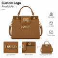 OEM ODM Women Handbag Manufacturer Custom Logo PU Leather Tote Bag Bulk Wholesale Supply for Private Label