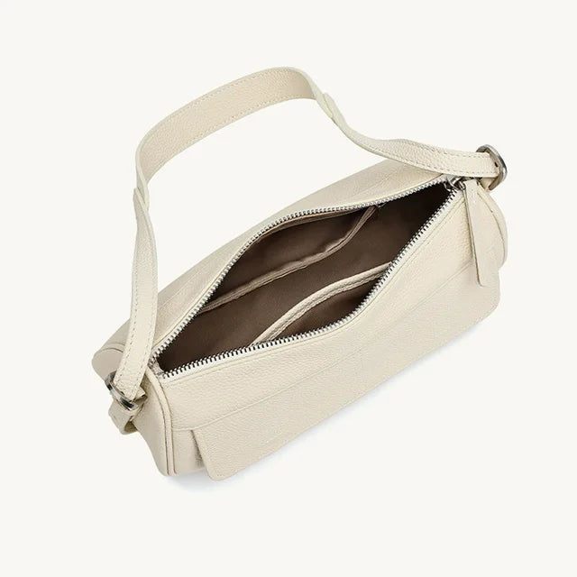 OEM/ODM Women's Bags Hot Sale of Genuine Leather Ladies Shoulder Bags Underarm Bags Simple Fashion Cowhide Crossbody Bags