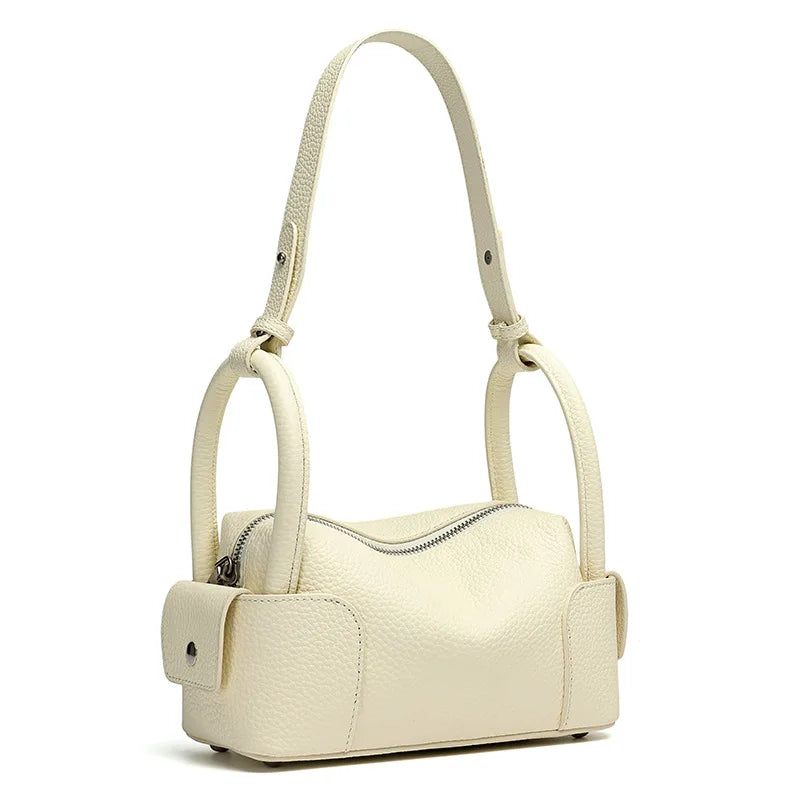 OEM ODM Women's Bags New Genuine Leather Ladies Shoulder Crossbody Bags Casual Fashion Cowhide Handbags for Women