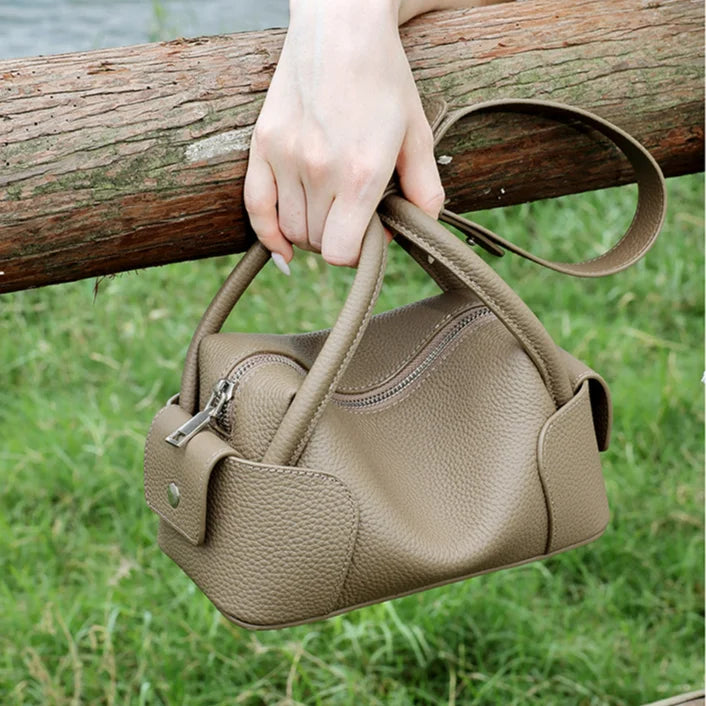 OEM ODM Women's Bags New Genuine Leather Ladies Shoulder Crossbody Bags Casual Fashion Cowhide Handbags for Women