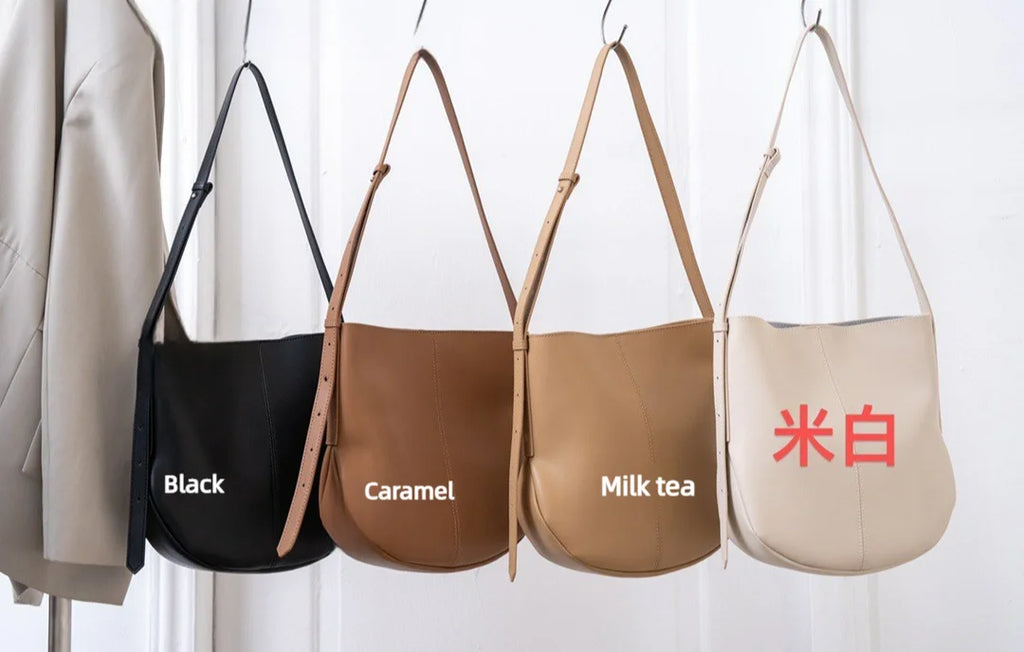 Oil Wax Cowhide Women's Shoulder Bags Crossbody Bags New Ladies Bags Casual Fashion Genuine Leather Bags for Women