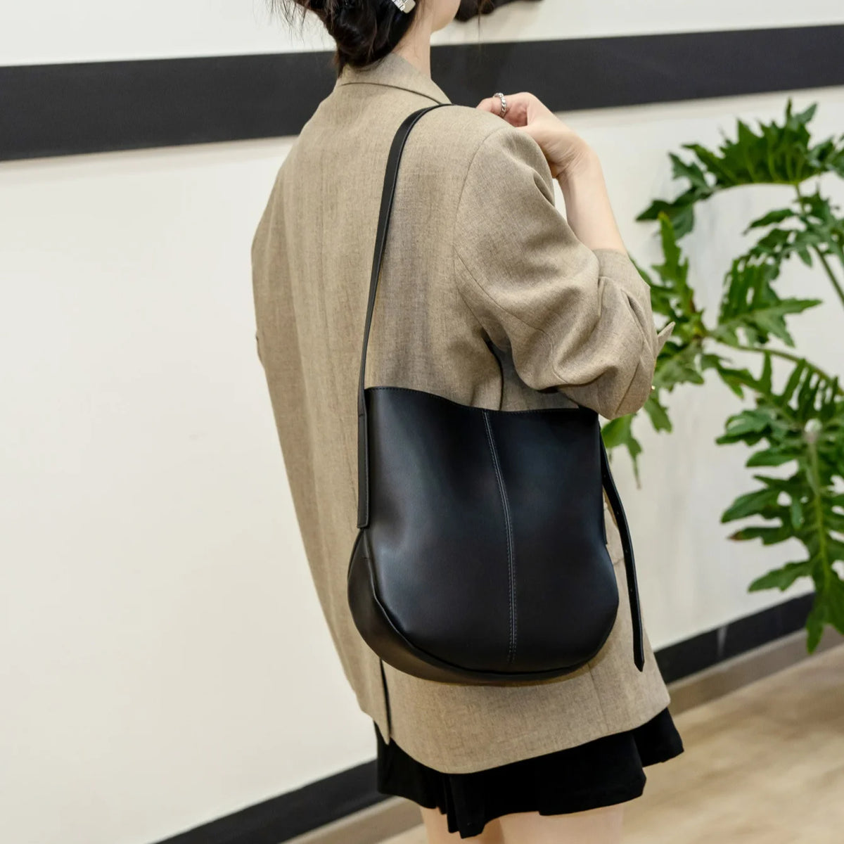 Oil Wax Cowhide Women's Shoulder Bags Crossbody Bags New Ladies Bags Casual Fashion Genuine Leather Bags for Women