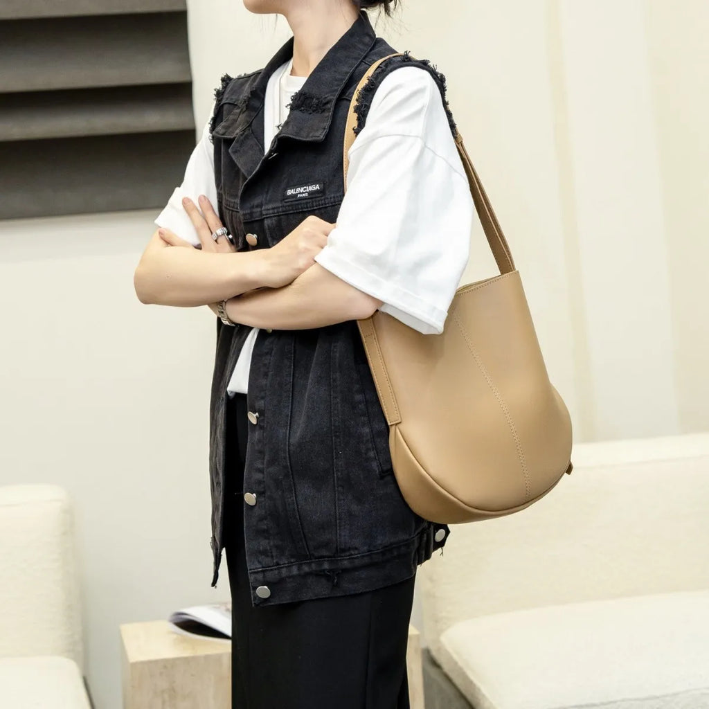 Oil Wax Cowhide Women's Shoulder Bags Crossbody Bags New Ladies Bags Casual Fashion Genuine Leather Bags for Women