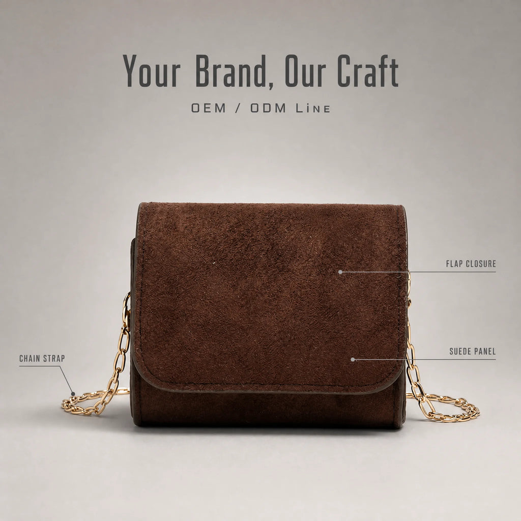 PU Armpit Bag Vintage Chain Shoulder Messenger Bag Women Small Coin Purse Custom OEM ODM Factory
