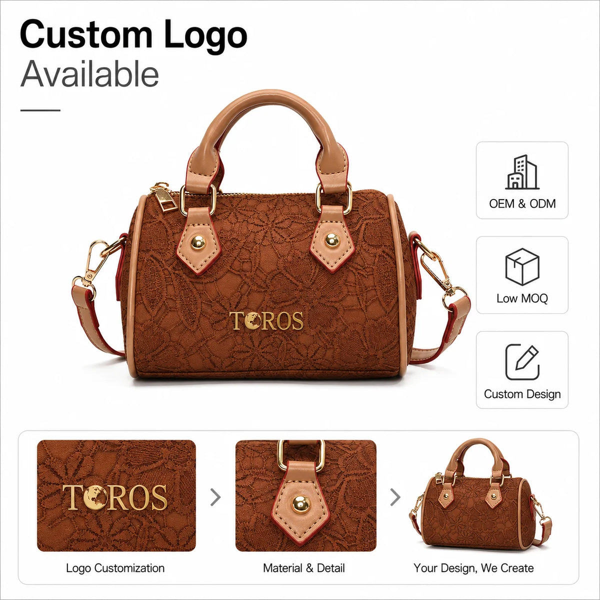 PU Bowling Crossbody Bag Custom Development for Independent Retail Collections