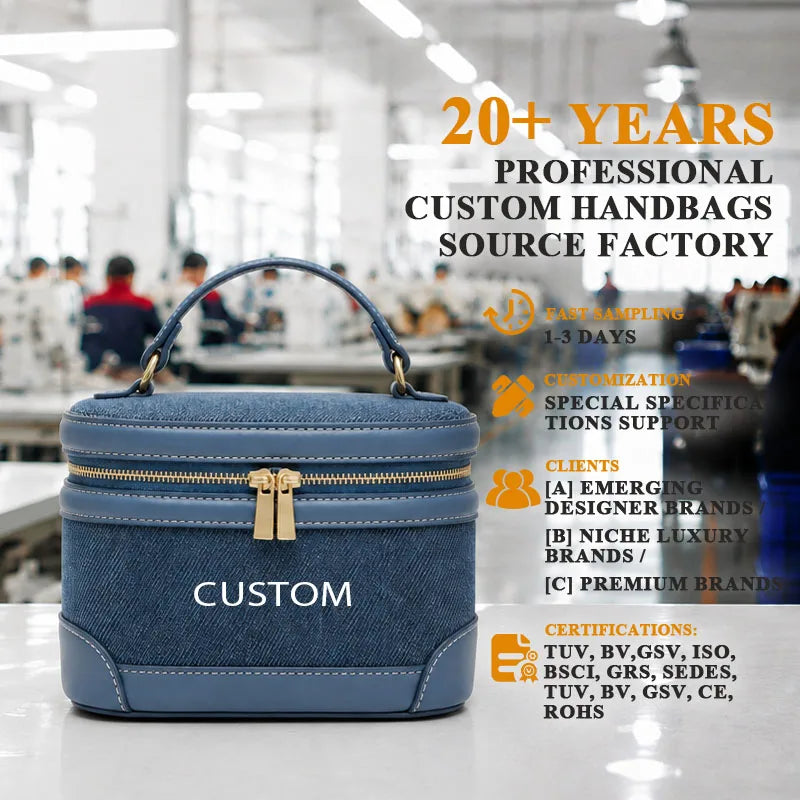 PU Large-Capacity Portable Cosmetic Bag High-End Travel for Toiletry Case with Durable Soft Printed Pattern