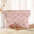 Packaging Luxury Large Make up Pouch Cosmetics Makeup Small Promotional Cosmetic Dust Bag w Zipper