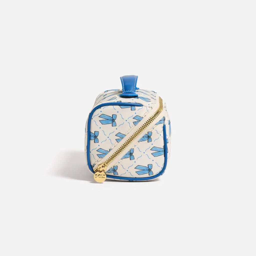 Personalized Fabric Zipper Bag Custom Printed Jewelry Pouches Flat Bottom Pouch