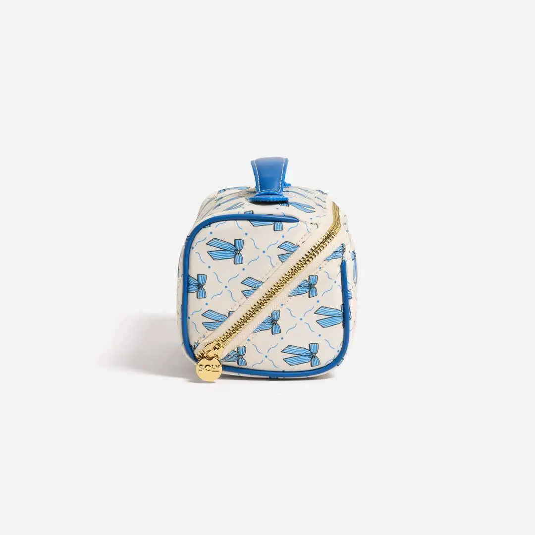 Personalized Fabric Zipper Bag Custom Printed Jewelry Pouches Flat Bottom Pouch
