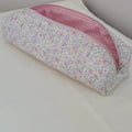Personalized Floral Printed Travel Case Makeup Packaging Hair Tools Storage Bag Bridesmaids Gift Quilted Toiletry Bag