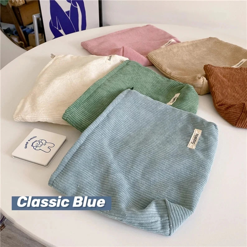 Plain Packaging Zipper Travel Pouch Organizer for Teens Small Lot