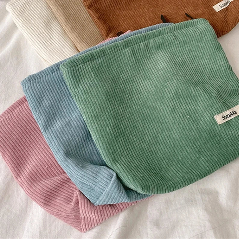 Plain Packaging Zipper Travel Pouch Organizer for Teens Small Lot