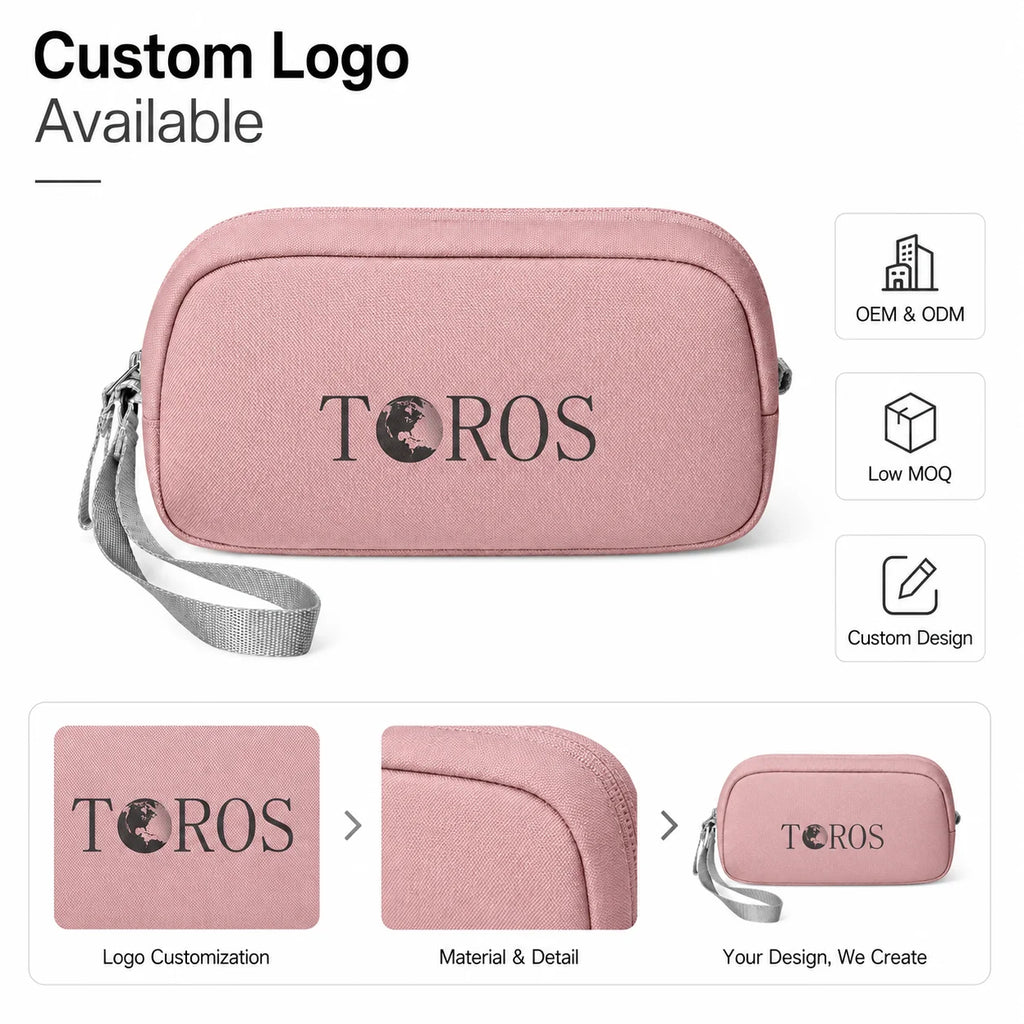 Portable Electronics Organizer Pouch, , Wrist Strap Design, Multi-Color Custom Logo, OEM/ODM Wholesale