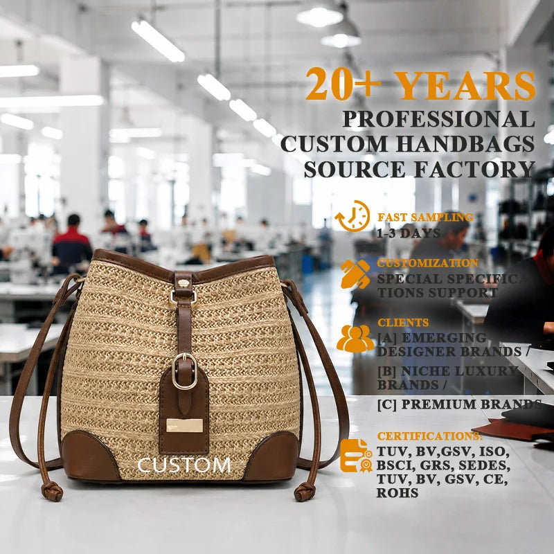 Premium Crossing Bag | Elegant Women's Handheld Bag | Vacation Resort Style Handbag |7-10 Days Sampling