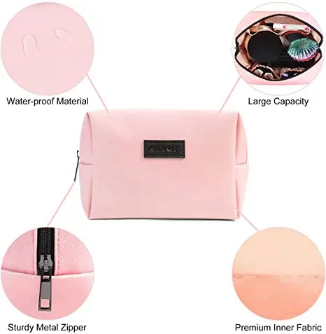 Pu Leather Ladies Bag Luxury Mini Cosmetic Travel Big Travel Pouch Set Bags