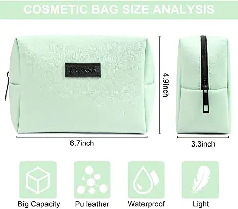 Pu Leather Ladies Bag Luxury Mini Cosmetic Travel Big Travel Pouch Set Bags