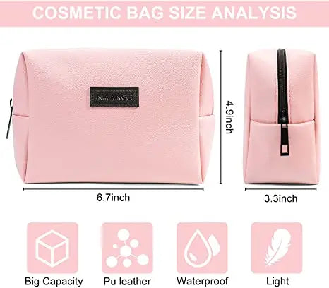 Pu Leather Ladies Bag Luxury Mini Cosmetic Travel Big Travel Pouch Set Bags