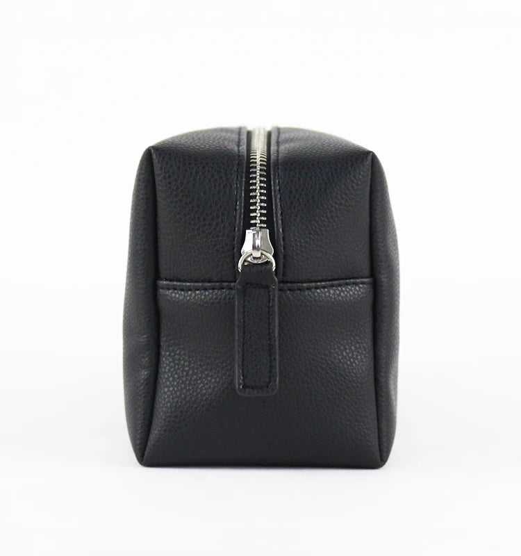 Pu Leather Travel Toiletry Ladies Cosmetic Bag Makeup Mini Zipper Pouch for Beauty Sets