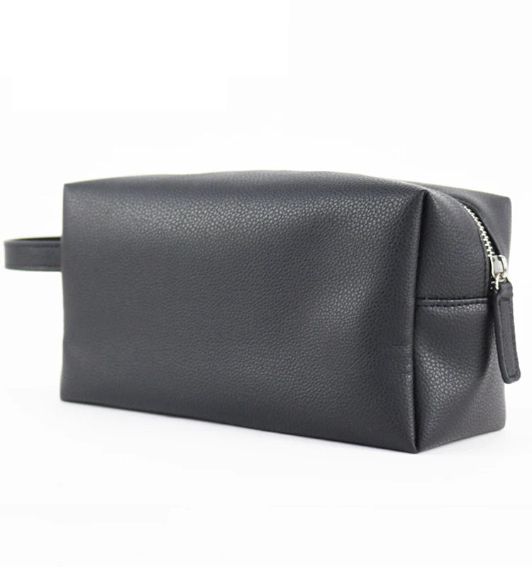 Pu Leather Travel Toiletry Ladies Cosmetic Bag Makeup Mini Zipper Pouch for Beauty Sets