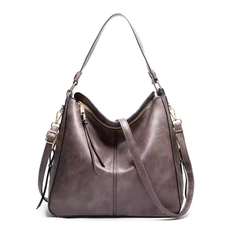 Purse Polyester Women's High Quality Waterproof Casual Style Large Capacity Zippered Crossbody Tote Bag Trendy Handbag Lining