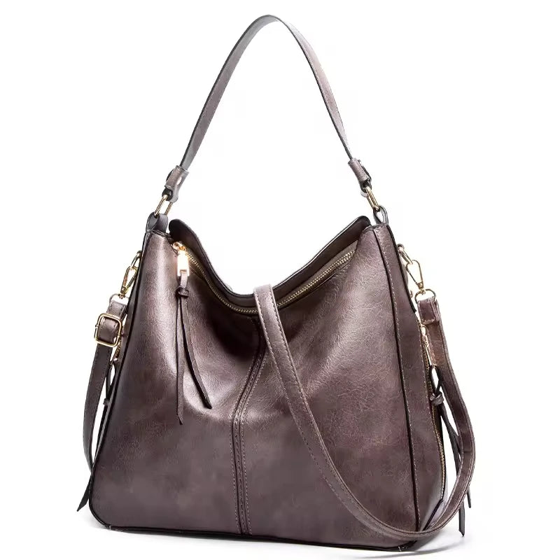 Purse Polyester Women's High Quality Waterproof Casual Style Large Capacity Zippered Crossbody Tote Bag Trendy Handbag Lining