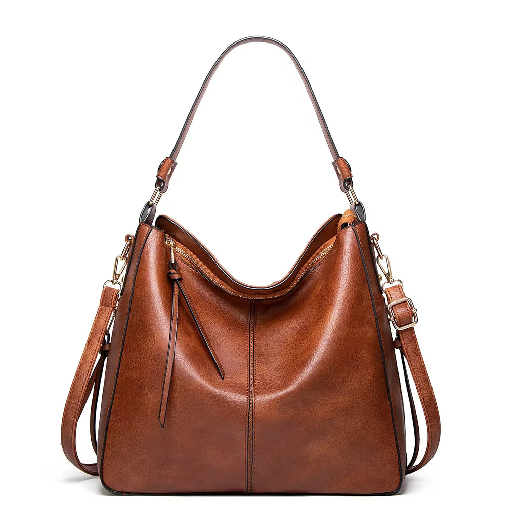 Purse Polyester Women's High Quality Waterproof Casual Style Large Capacity Zippered Crossbody Tote Bag Trendy Handbag Lining