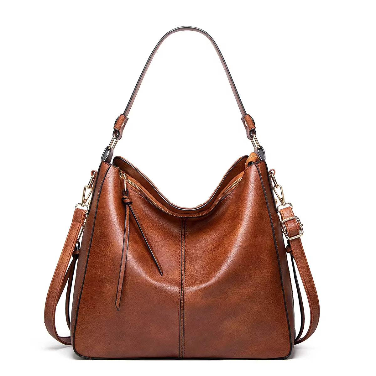 Purse Polyester Women's High Quality Waterproof Casual Style Large Capacity Zippered Crossbody Tote Bag Trendy Handbag Lining