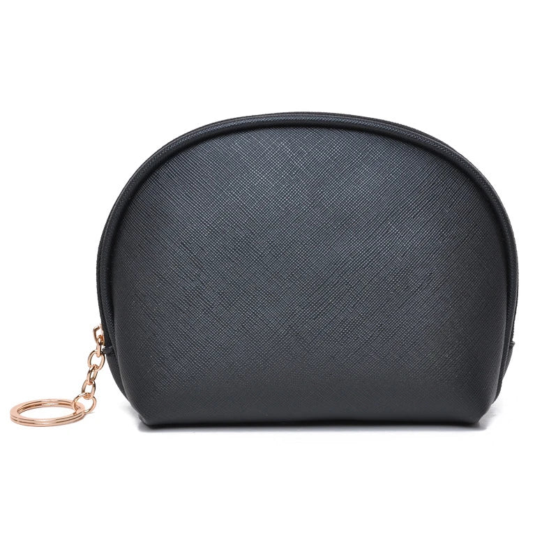 Purse/Travel Bag Unisex Zipper Pouch Cute Candy Pattern Large Capacity PU Leather Makeup Bag/Coin Customizable Logo for Fashion