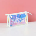 Pvc Make up clear Zipper Travel Makeup Transparent Cosmetic Bag Premium