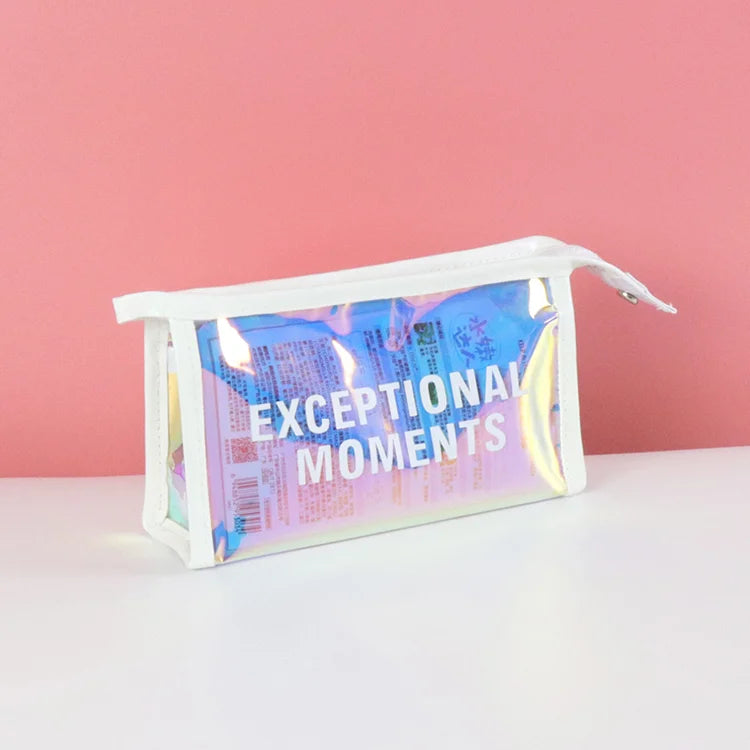 Pvc Make up clear Zipper Travel Makeup Transparent Cosmetic Bag Premium