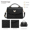 Quilted Series Custom Logo Mini Quilted PU Satchel Crossbody Bag for Women OEM ODM Low MOQ Wholesale Private Label