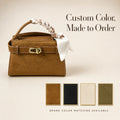 Retro Series Fashion Suede Square Zip Closure Crossbody Bag Small Shoulder Handbag Custom Logo OEM Private Label Low MOQ