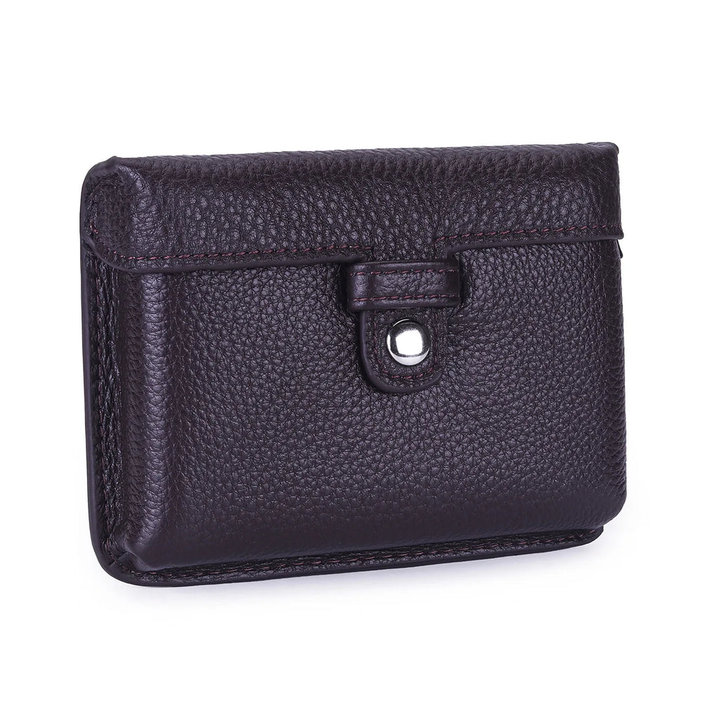 Simple Fashion Genuine Leather Small Bags Soft Cowhide Hanging Neck Mini Bags Earphone Bags Card Bags Coin Purse