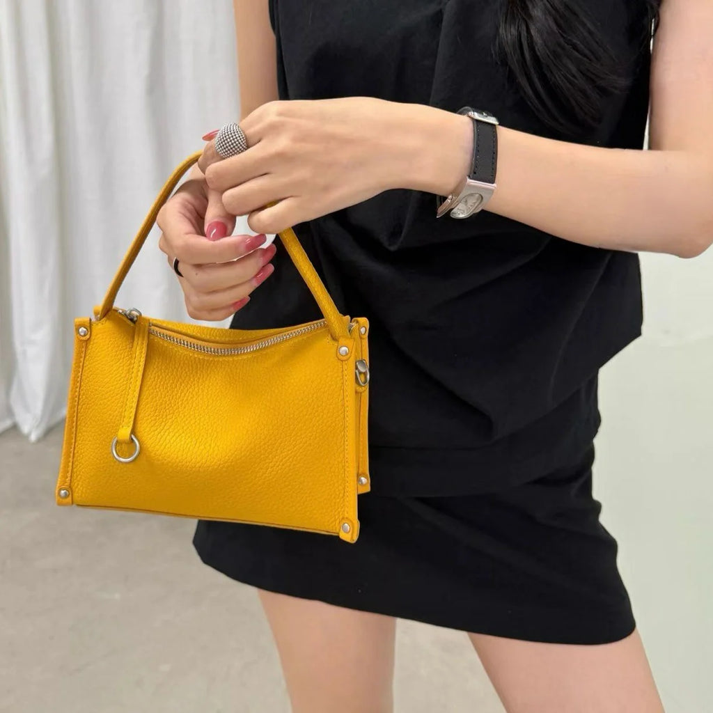 Simple Fashionable Genuine Leather Women's Handbags Crossbody Bags New Soft Cowhide Small Bags for Women