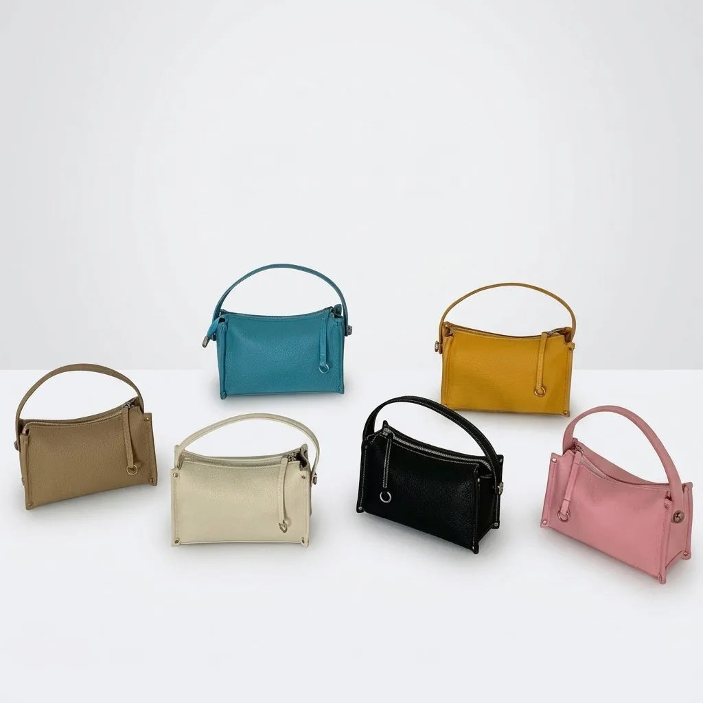 Simple Fashionable Genuine Leather Women's Handbags Crossbody Bags New Soft Cowhide Small Bags for Women