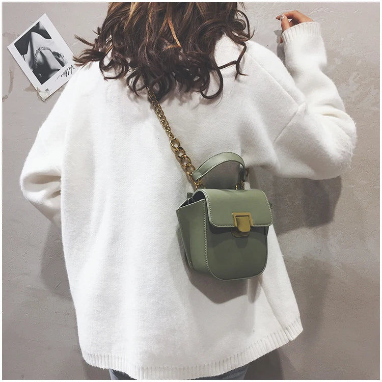 Small Bag Female 2019 New Korean Slung wings Summer Wild Hong Kong Wind Single Shoulder Chain Bag