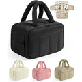 Stock for Nylon Open Lightweight Waterproof for Bag Handheld Cosmetic Bag Large Capacity for Set Travel Storage Bag