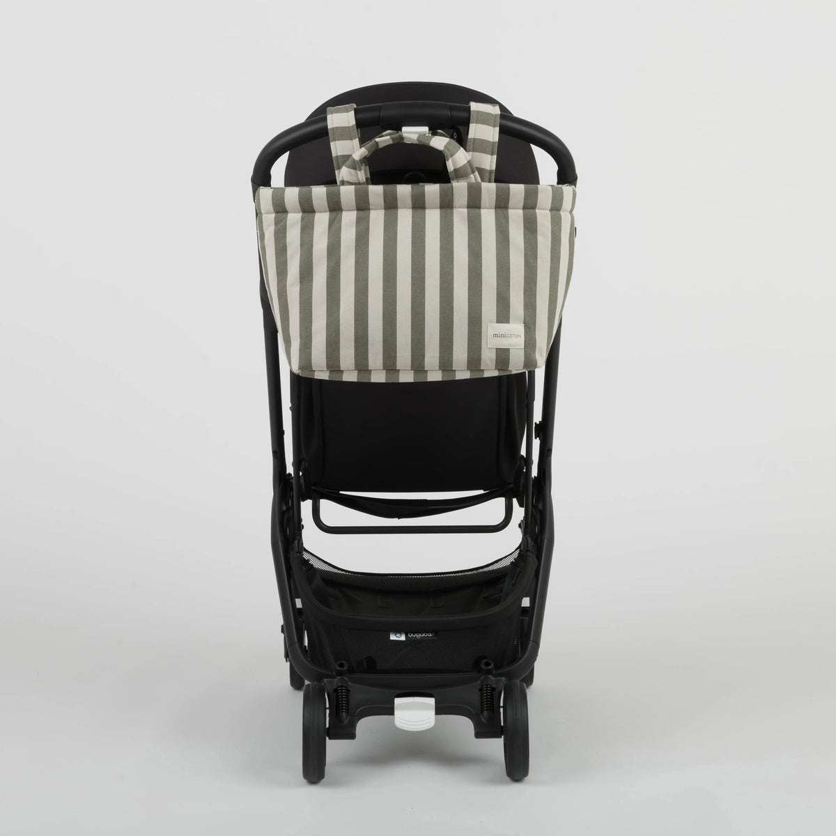 Striped Diaper Tote Large Capacity Baby Mommy Bag Stroller Hanging Handbag Custom Logo Pattern Size