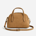 Suede Featuring Women's Casual Sling Leather Crossbody Handbag Adjustable Strap Custom Logo Large Capacity Soft Dual Handles