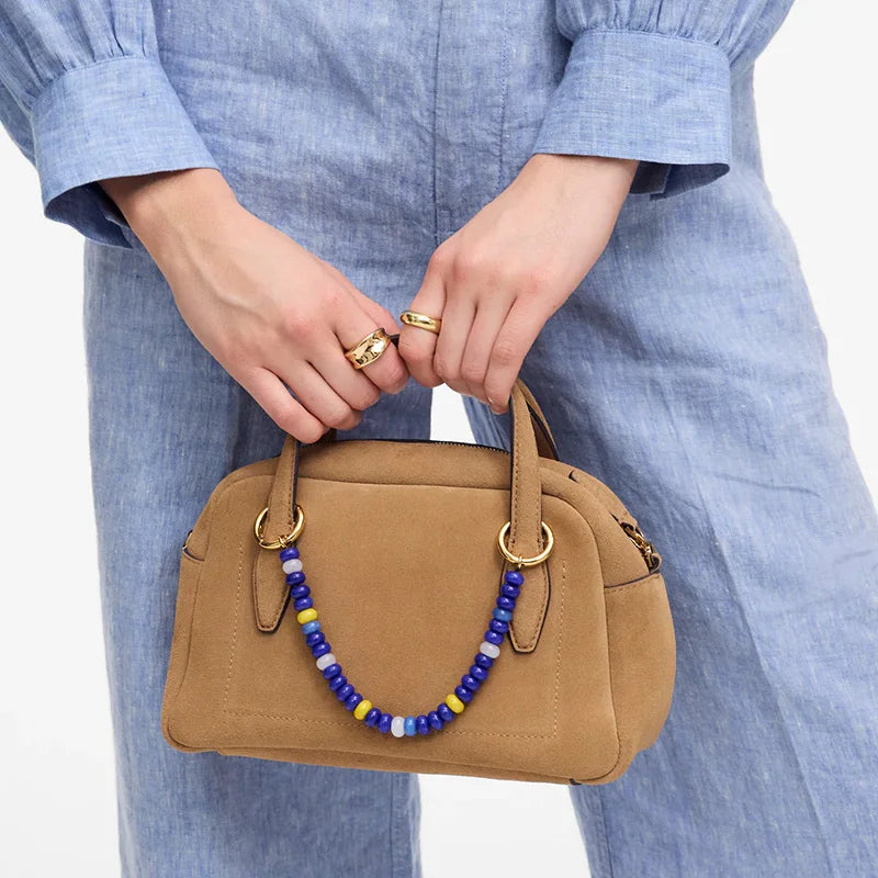 Suede Featuring Women's Casual Sling Leather Crossbody Handbag Adjustable Strap Custom Logo Large Capacity Soft Dual Handles