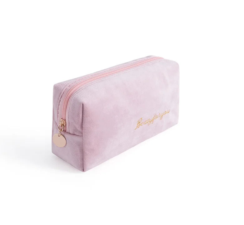 Toiletry Pouch Cotton Floral Office Cosmetic Packaging Travel Bag Makeup